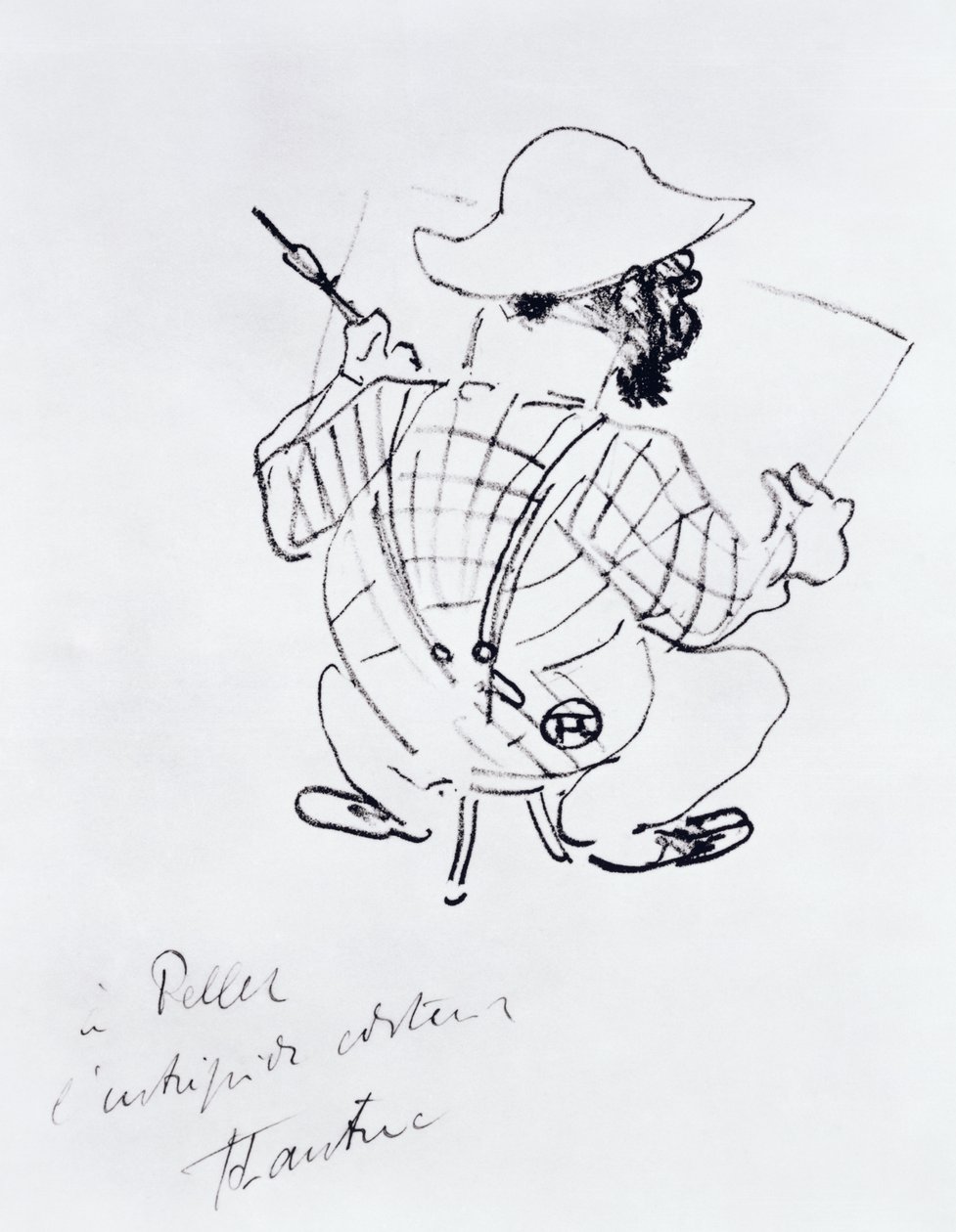 Autoportret, 1896 (kredka) autorstwa Henri de Toulouse Lautrec