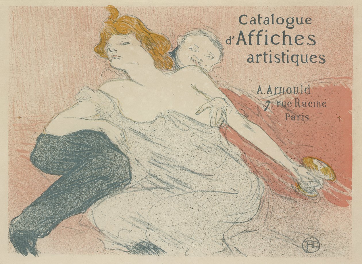 Rozpusta, 1896 autorstwa Henri de Toulouse Lautrec