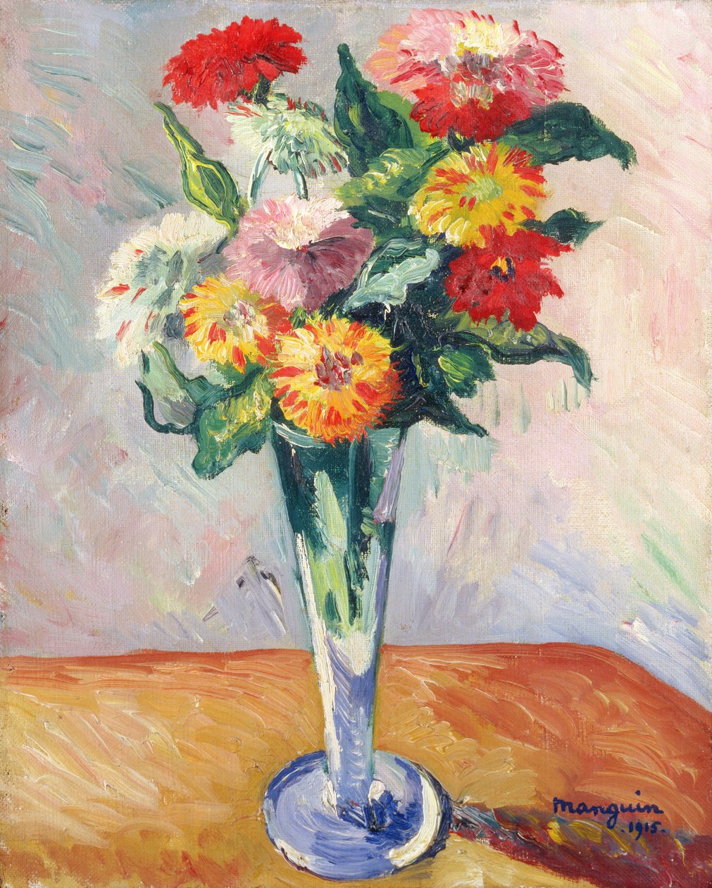 Flores polonês autorstwa Henri Charles Manguin