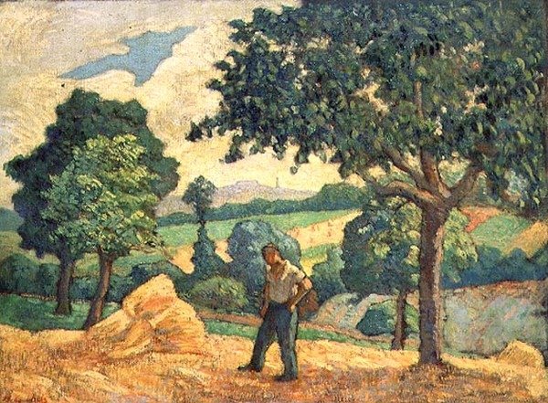 Żniwiarz autorstwa Henri Gabriel Ibels