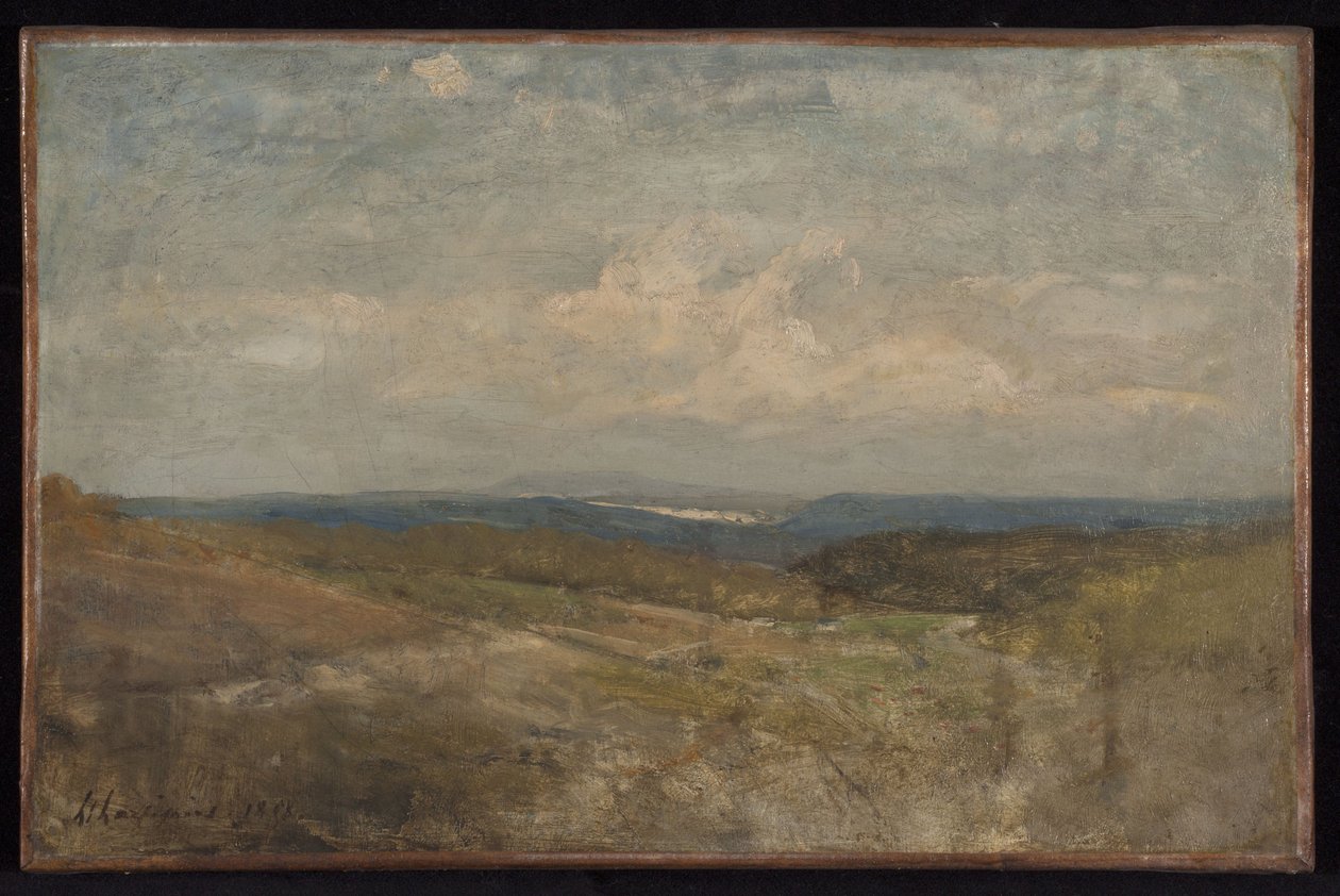 Krajobraz wzgórz autorstwa Henri Joseph Harpignies