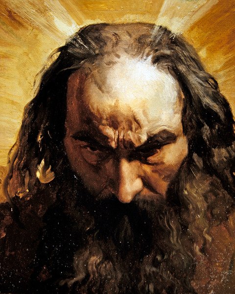 Święty autorstwa Henri Lehmann