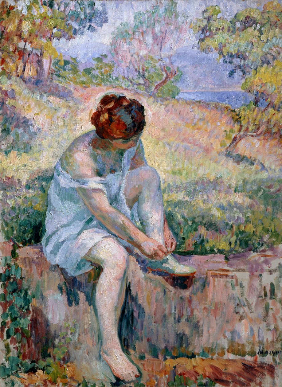 „Przed kąpielą”, 1906-1907. autorstwa Henri Lebasque