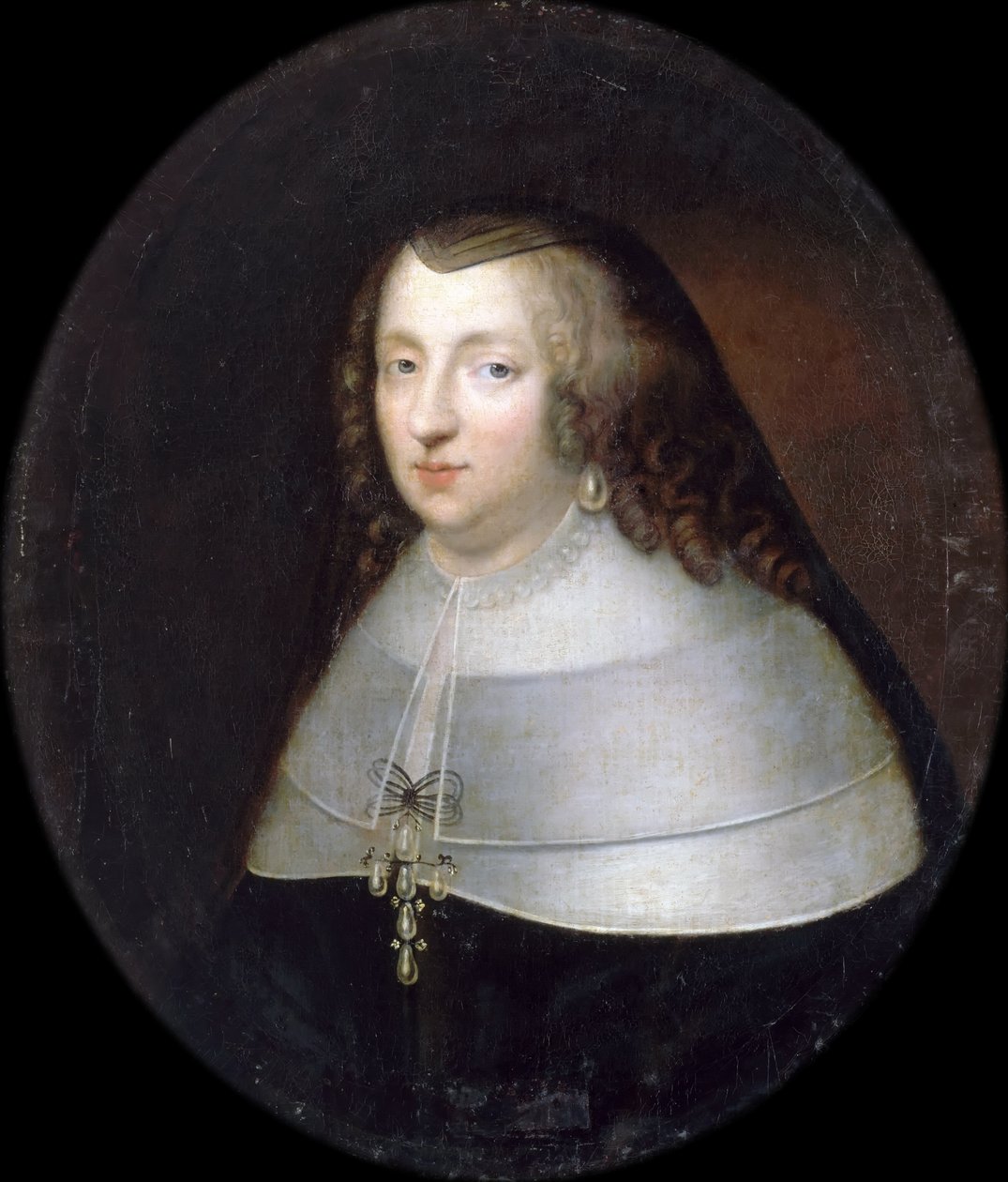 Portret Anny Austriaczki 1601-1666 autorstwa Henri Beaubrun