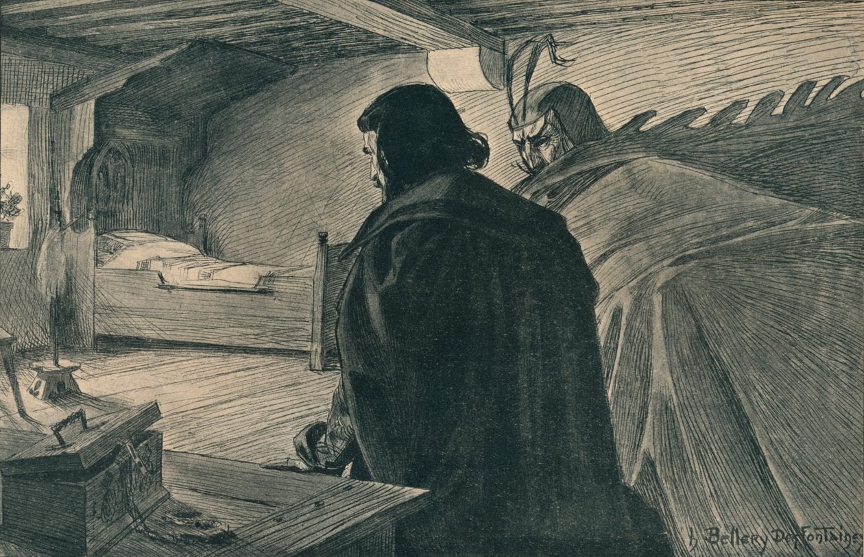 „Faust w komnacie Małgorzaty”, ok. 1900 r. autorstwa Henri Bellery Desfontaines