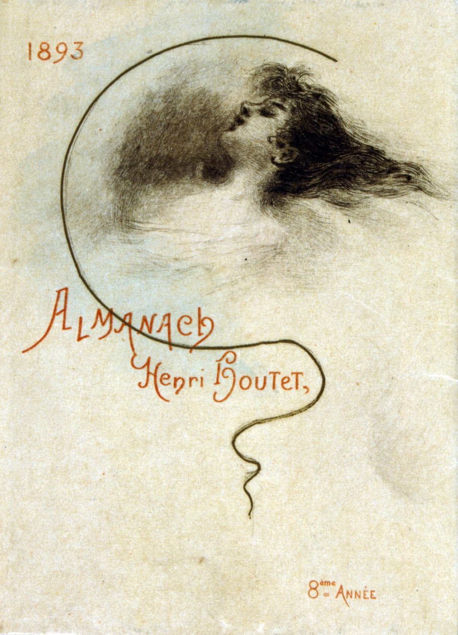 Almanach wierszy autorstwa Henri Boutet