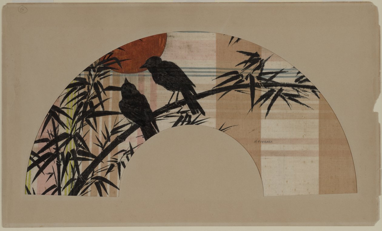 wentylator, ok. 1890. autorstwa Henri Charles Guérard