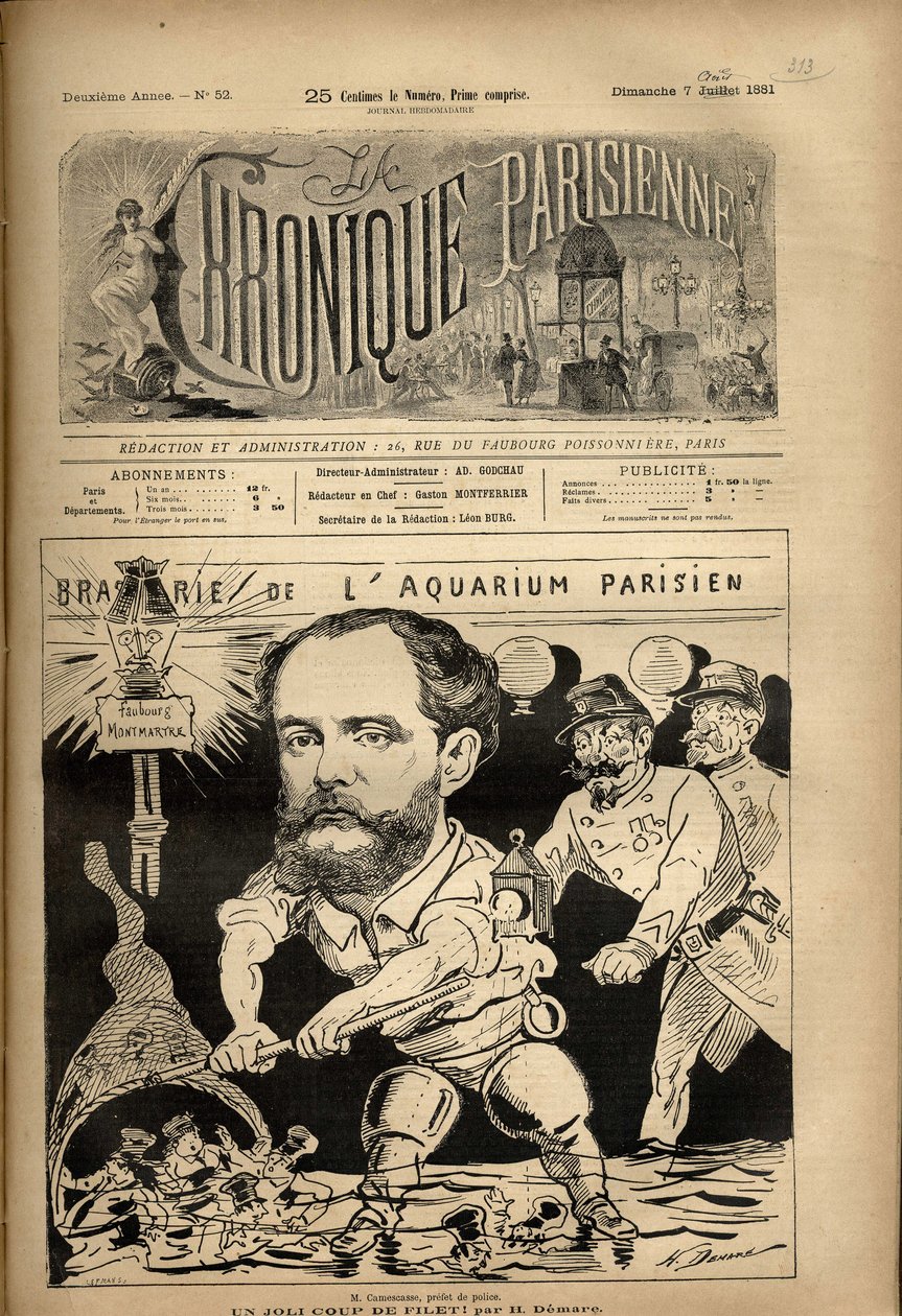 Kronika Paryska autorstwa Henri Demare