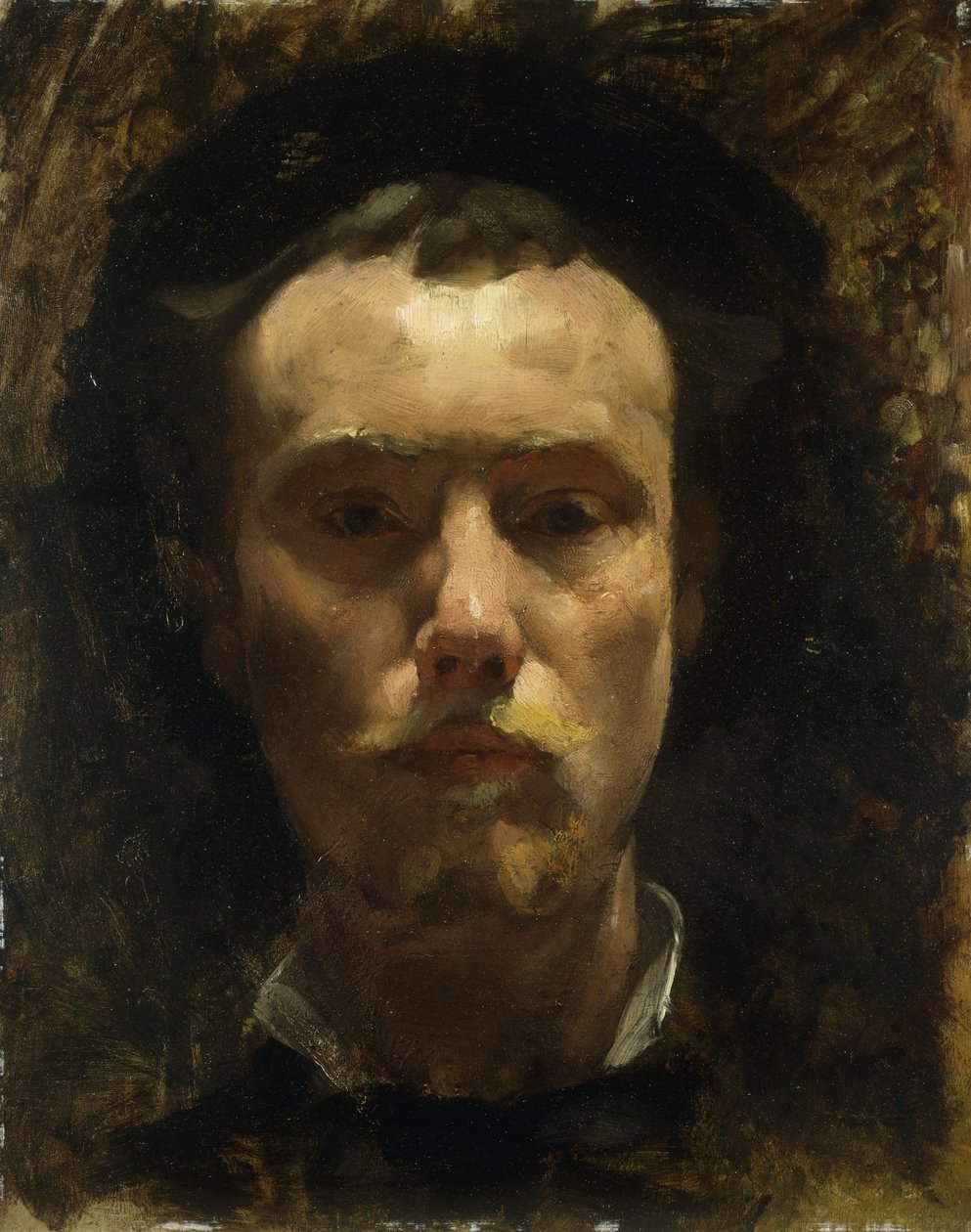 Autoportret, ok. 1885 r. autorstwa Henri Edmond Cross