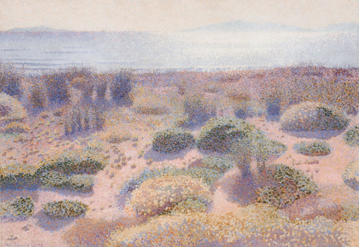 Plaża Vignasse autorstwa Henri Edmond Cross