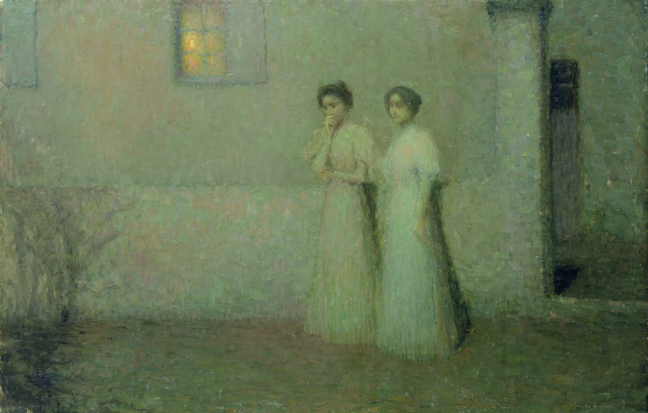 Słodka noc autorstwa Henri Eugene Augustin Le Sidaner
