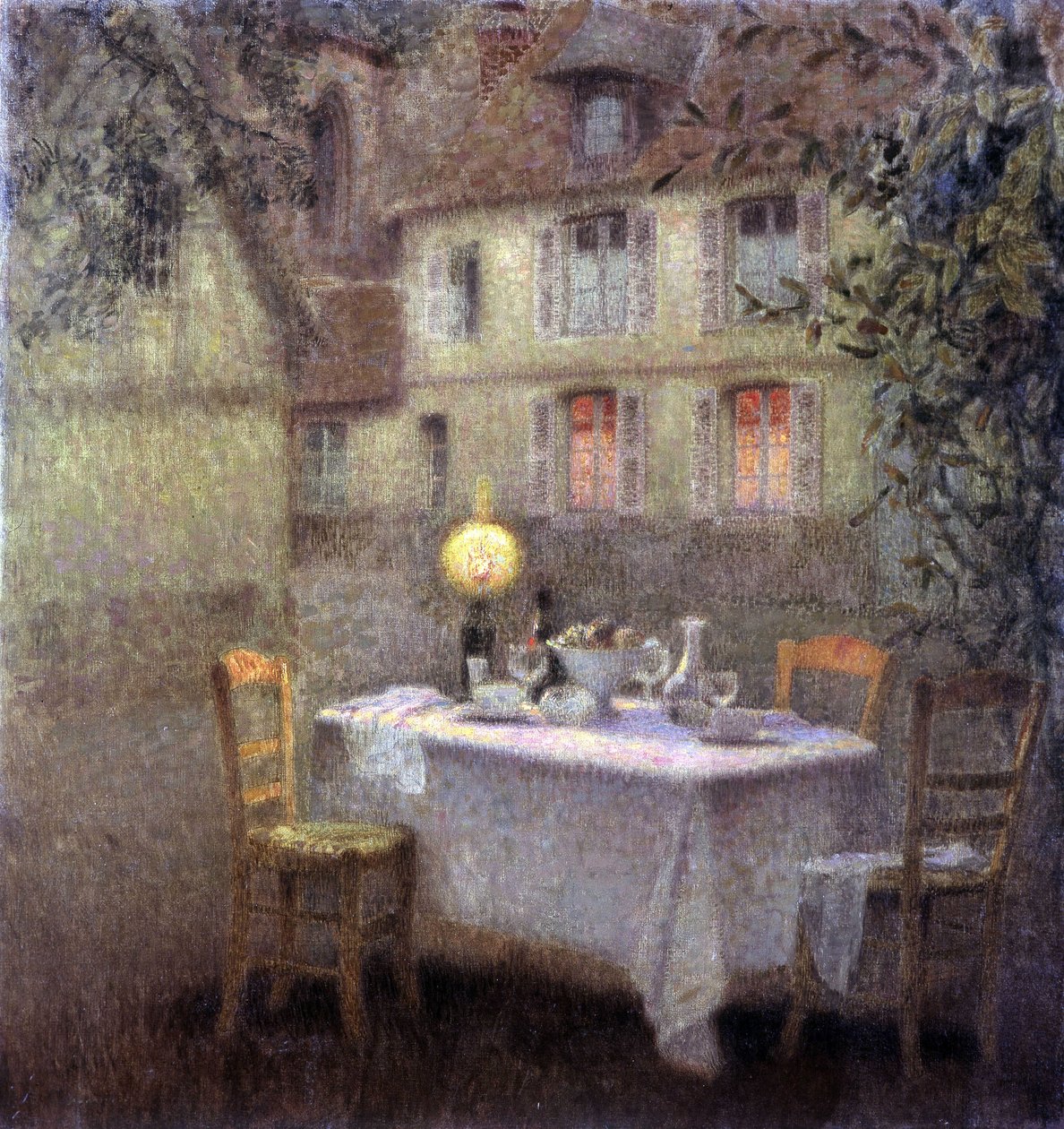 Stół autorstwa Henri Eugene Augustin Le Sidaner