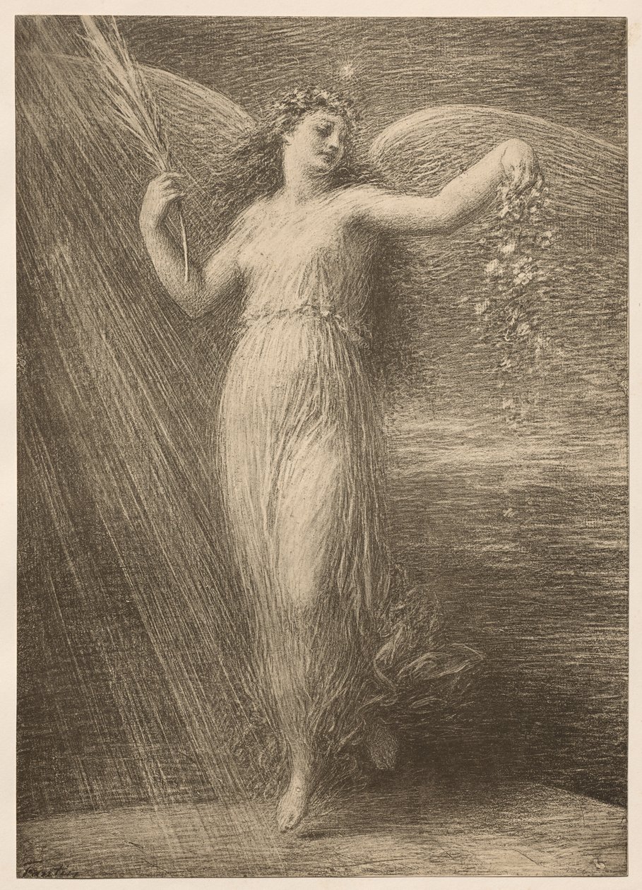 Nieśmiertelność autorstwa Henri Fantin Latour