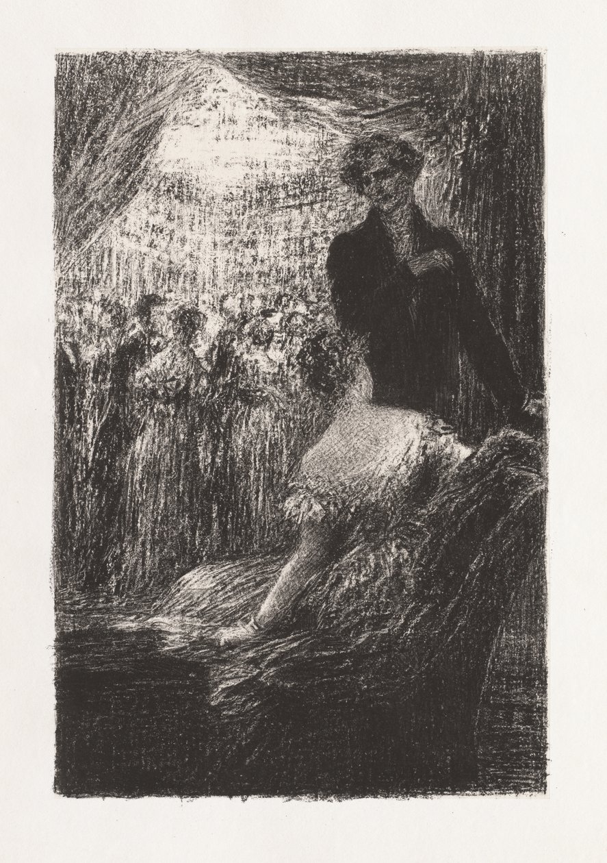 Fantastyczna symfonia: bal autorstwa Ignace Henri Jean Fantin Latour