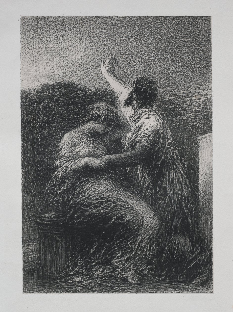 Mag Baltajar i Fatime autorstwa Ignace Henri Jean Fantin Latour