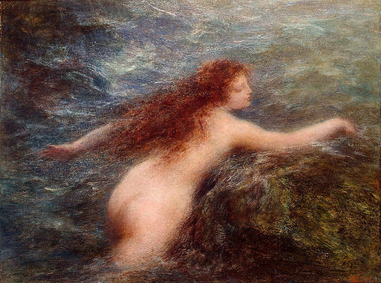 Najada”, ok. 1896. autorstwa Ignace Henri Jean Fantin Latour