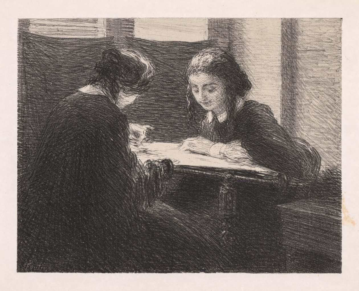 Hafty, autorstwa Ignace Henri Jean Fantin Latour