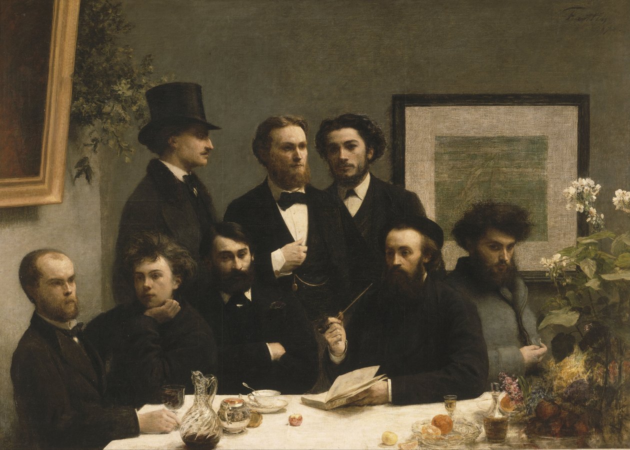Róg stołu autorstwa Henri Fantin Latour