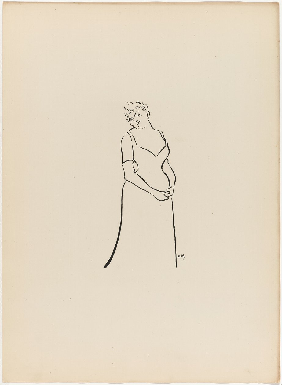Anna Thibaud, z Le Café-Concert autorstwa Henri Gabriel Ibels