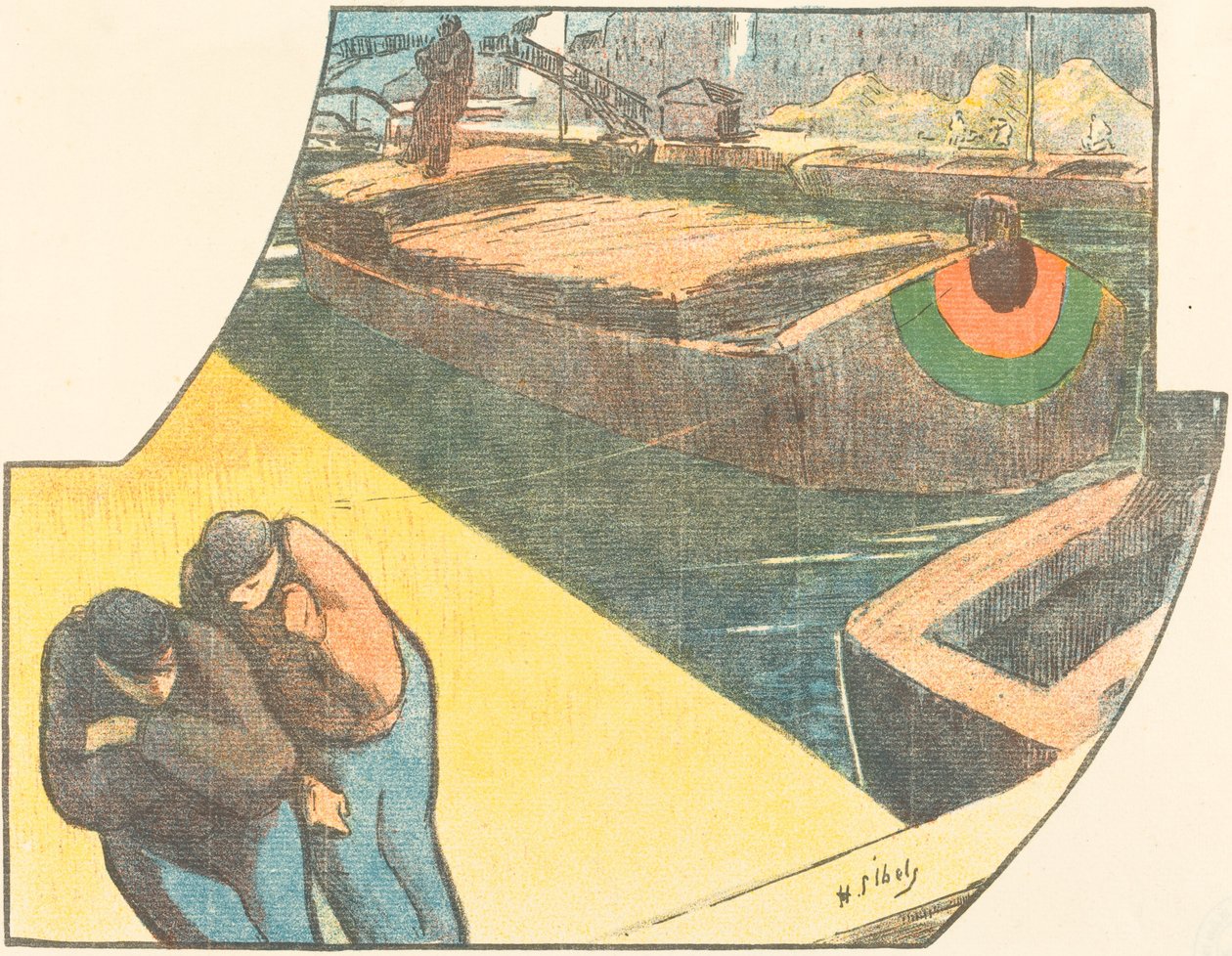 Boubouroche; walet kier autorstwa Henri Gabriel Ibels