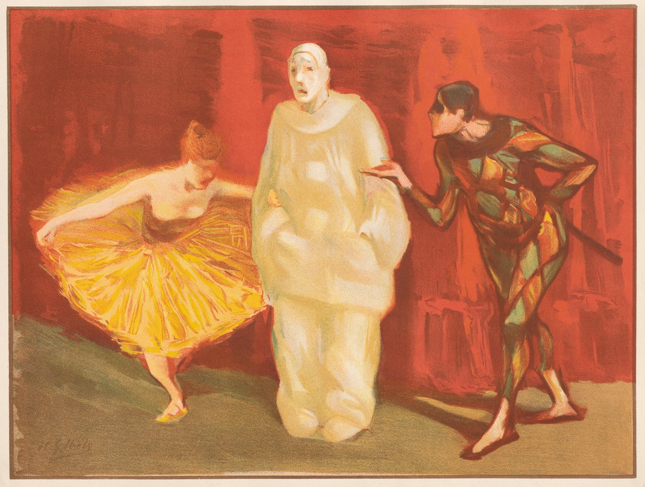 Pantomima, 1899. autorstwa Henri Gabriel Ibels