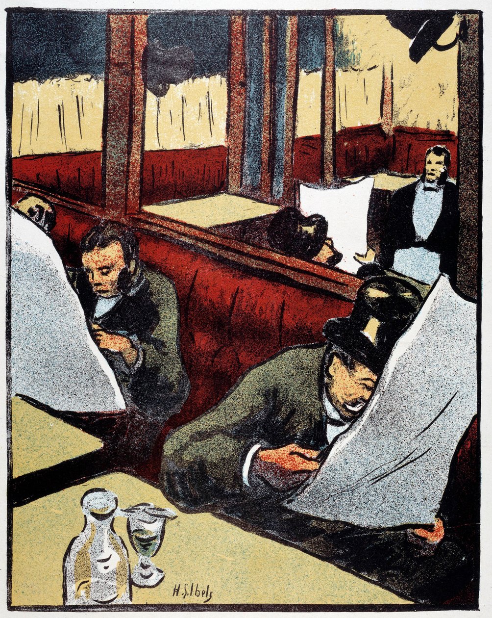 Nieznany obraz autorstwa Henri Gabriel Ibels