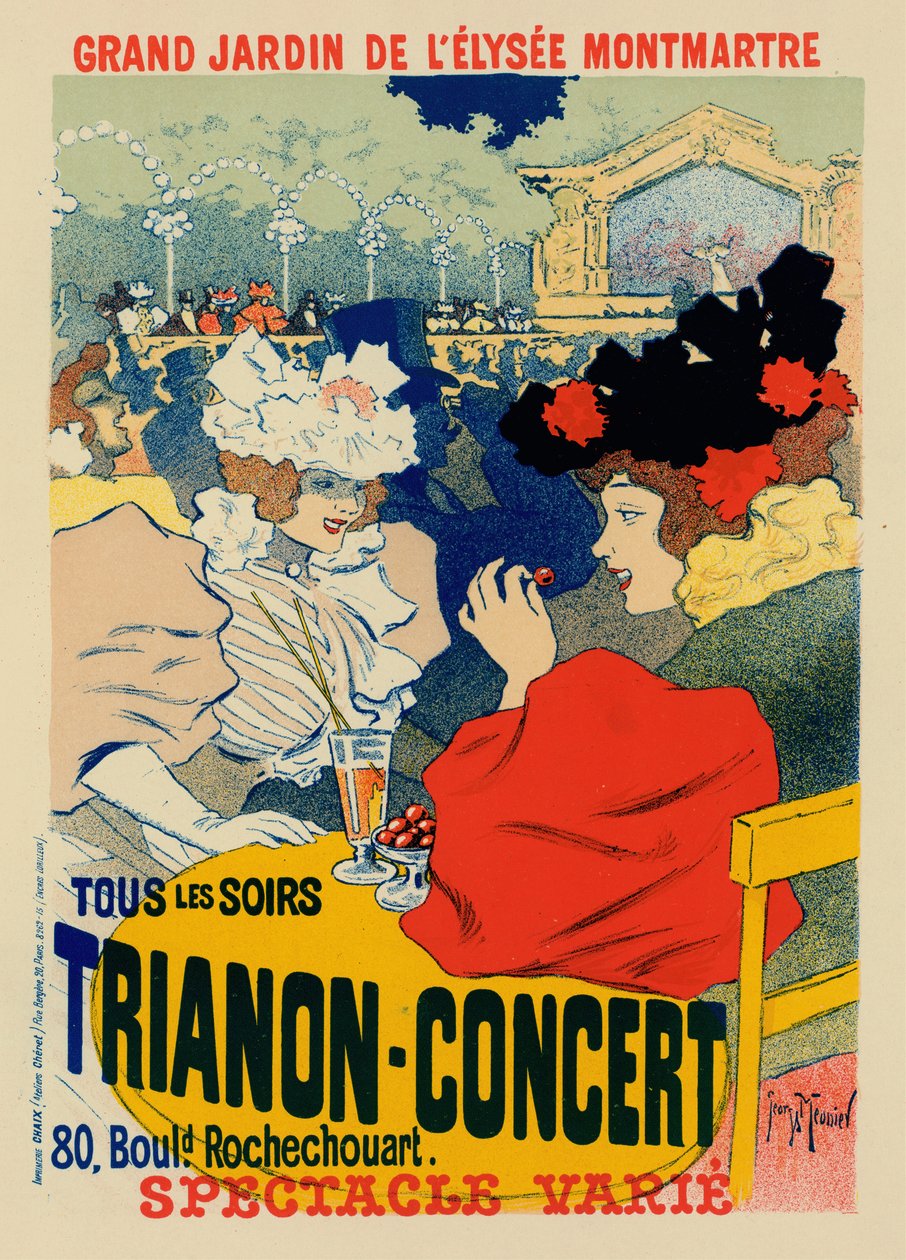 Koncert Trianon, 1894-1895. autorstwa Henri Georges Meunier