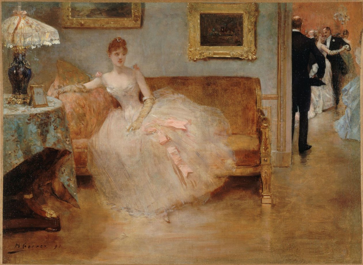 Bal, 1890. autorstwa Henri Gervex
