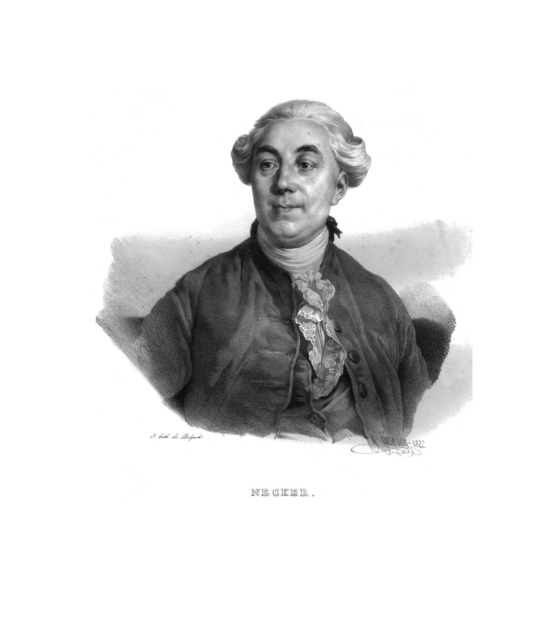 Necker, Jacques Necker, 1822 autorstwa Henri Grevedon