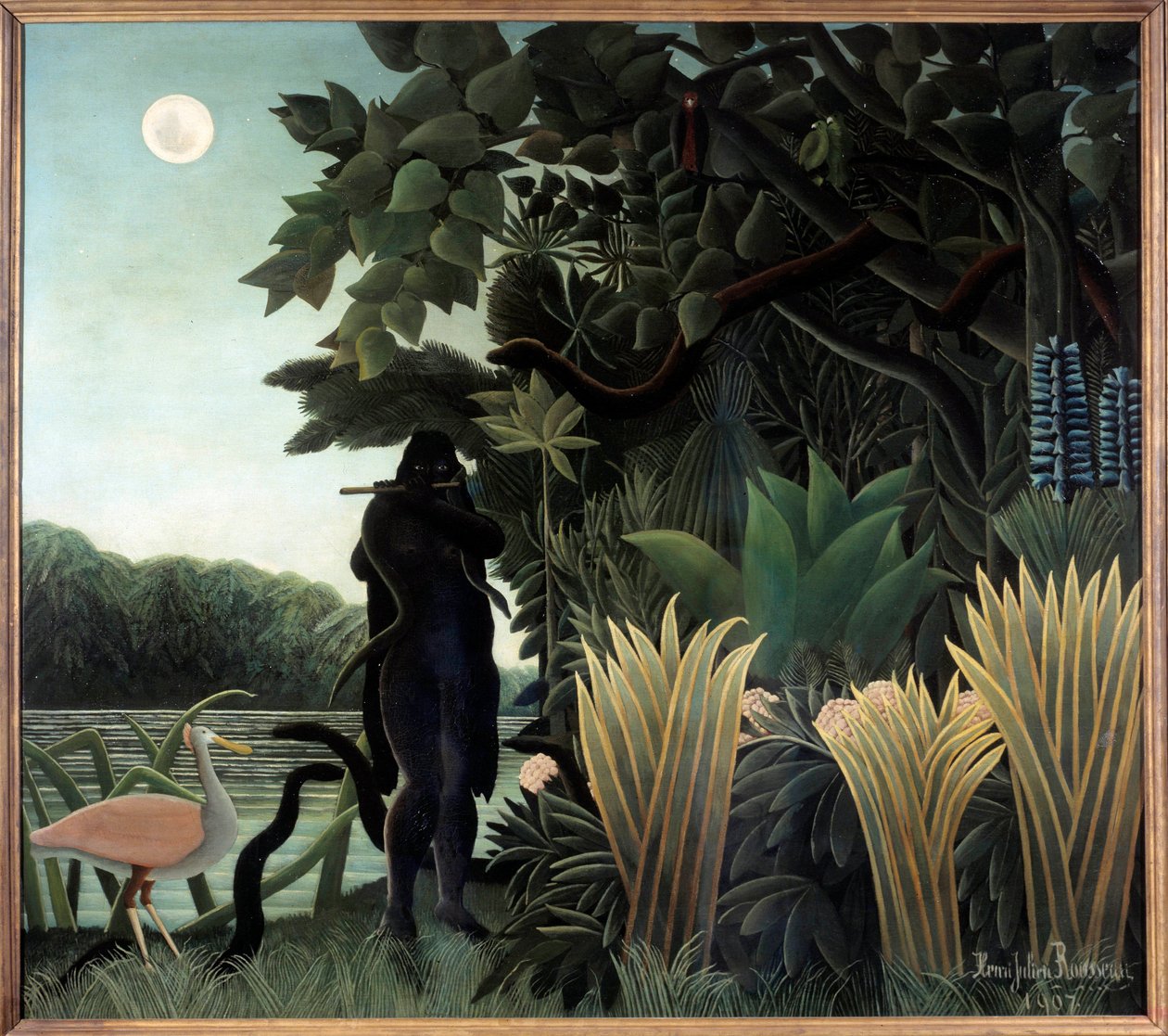 Zaklinacz węży autorstwa Henri J.F. (1844 1910) Rousseau