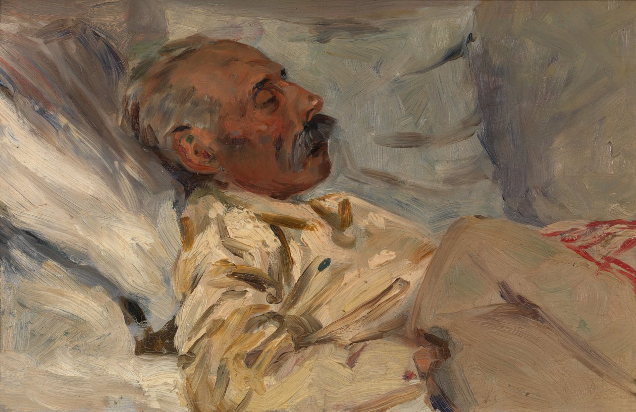 Mój chory dziadek autorstwa Henri Jacques Edouard Evenepoel