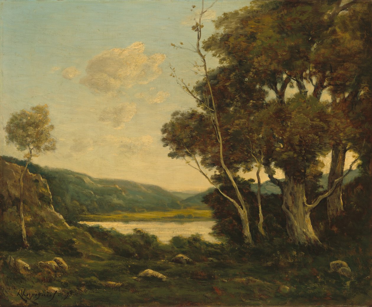 Krajobraz autorstwa Henri Joseph Harpignies