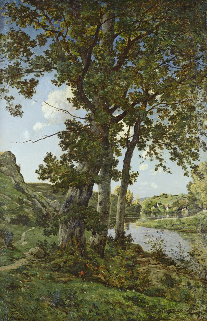 Шато-Ренардын царс, 1875 он autorstwa Henri Joseph Harpignies