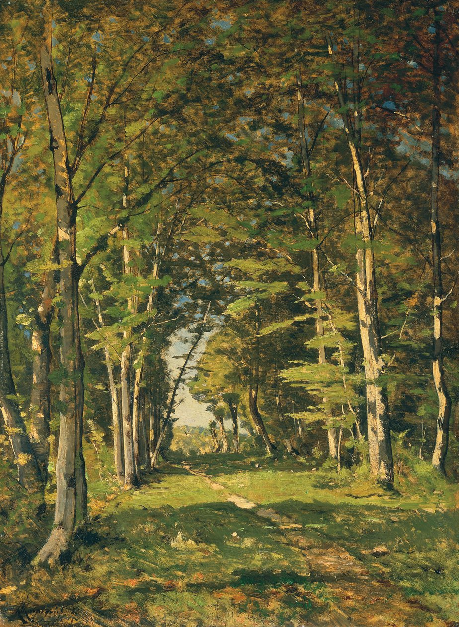 Lasy Famarów, 1887 autorstwa Henri Joseph Harpignies