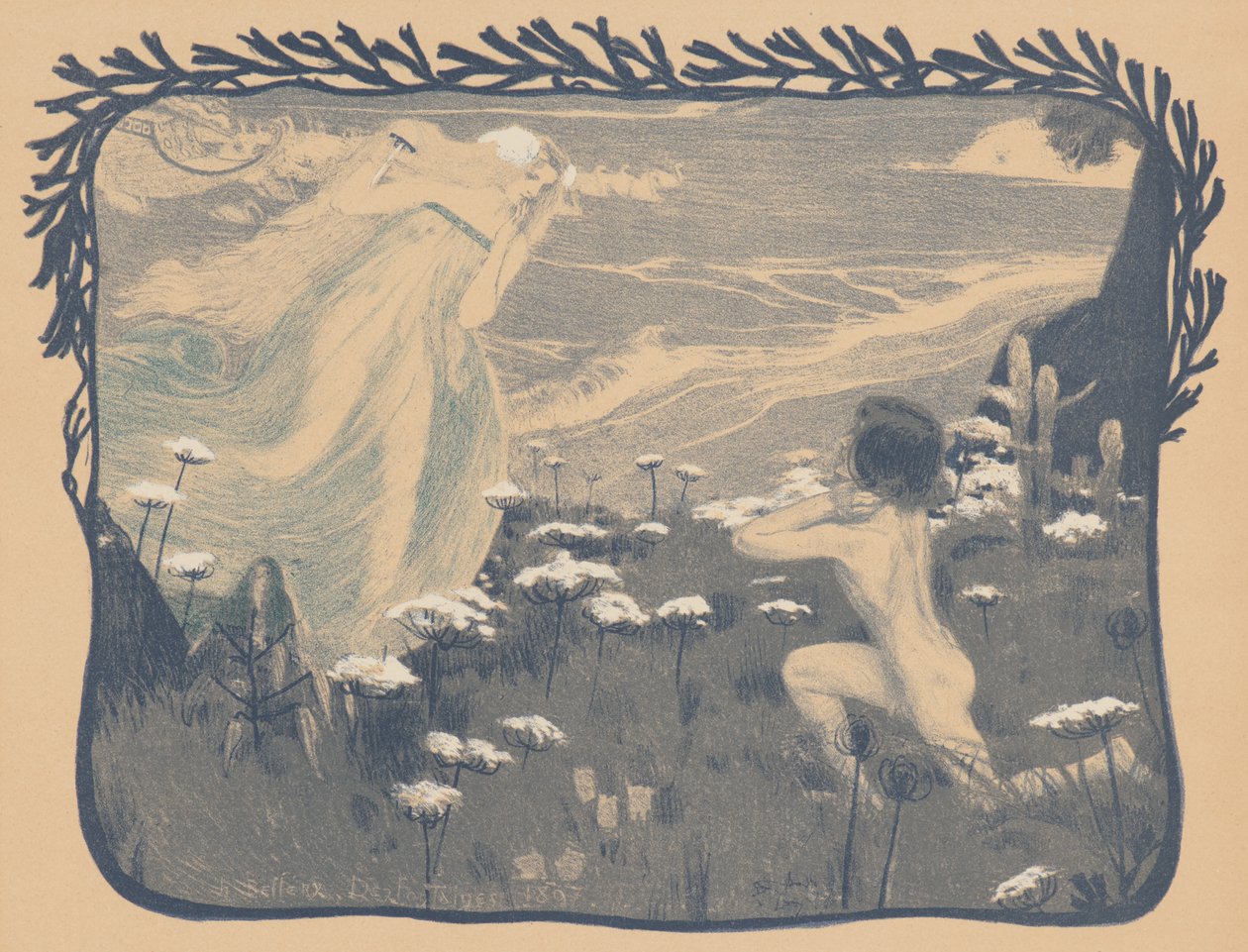 Iluzja, 1897. autorstwa Henri Jules Ferdinand Bellery Desfontaines