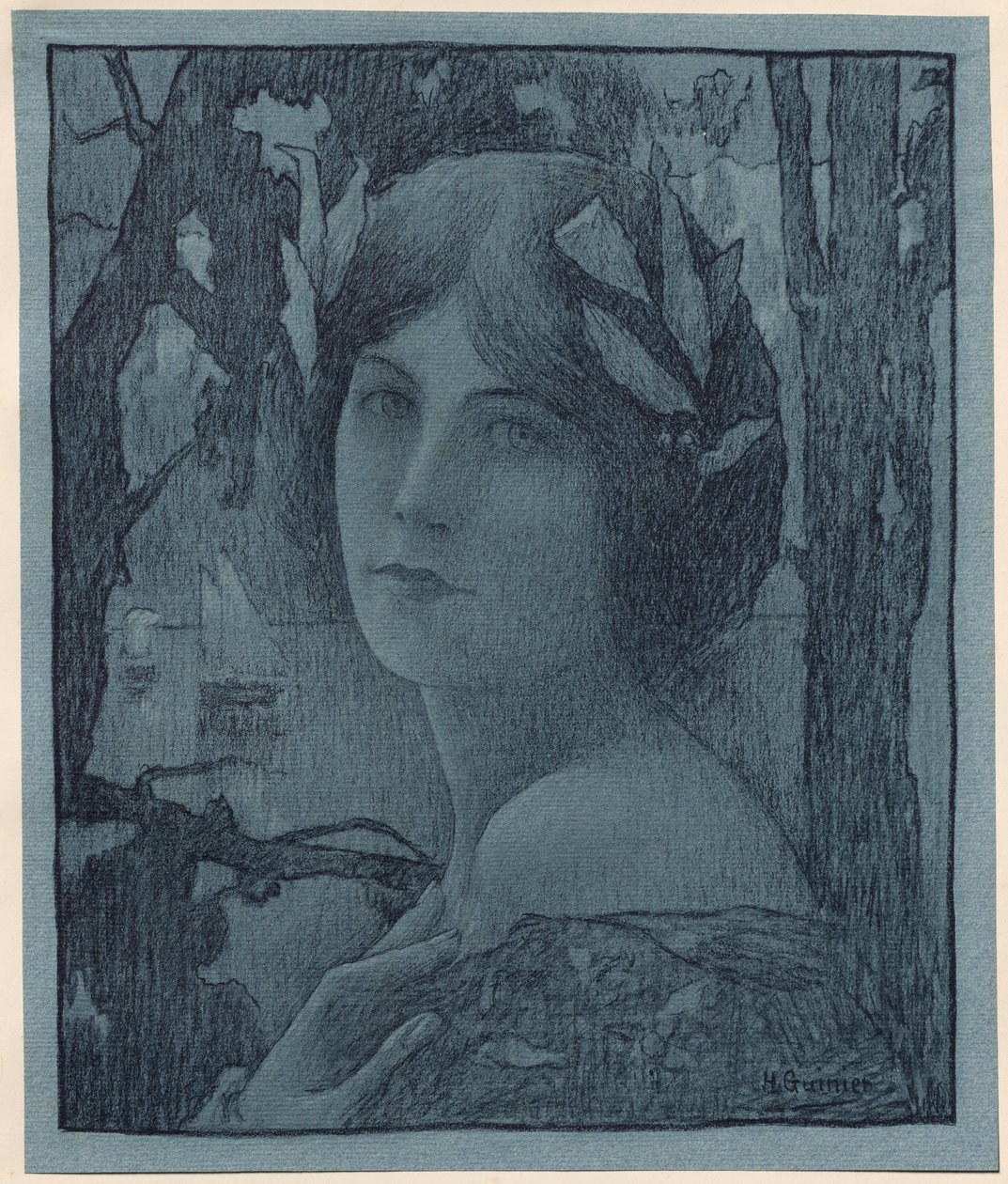 Słodka noc autorstwa Henri Jules Guinier