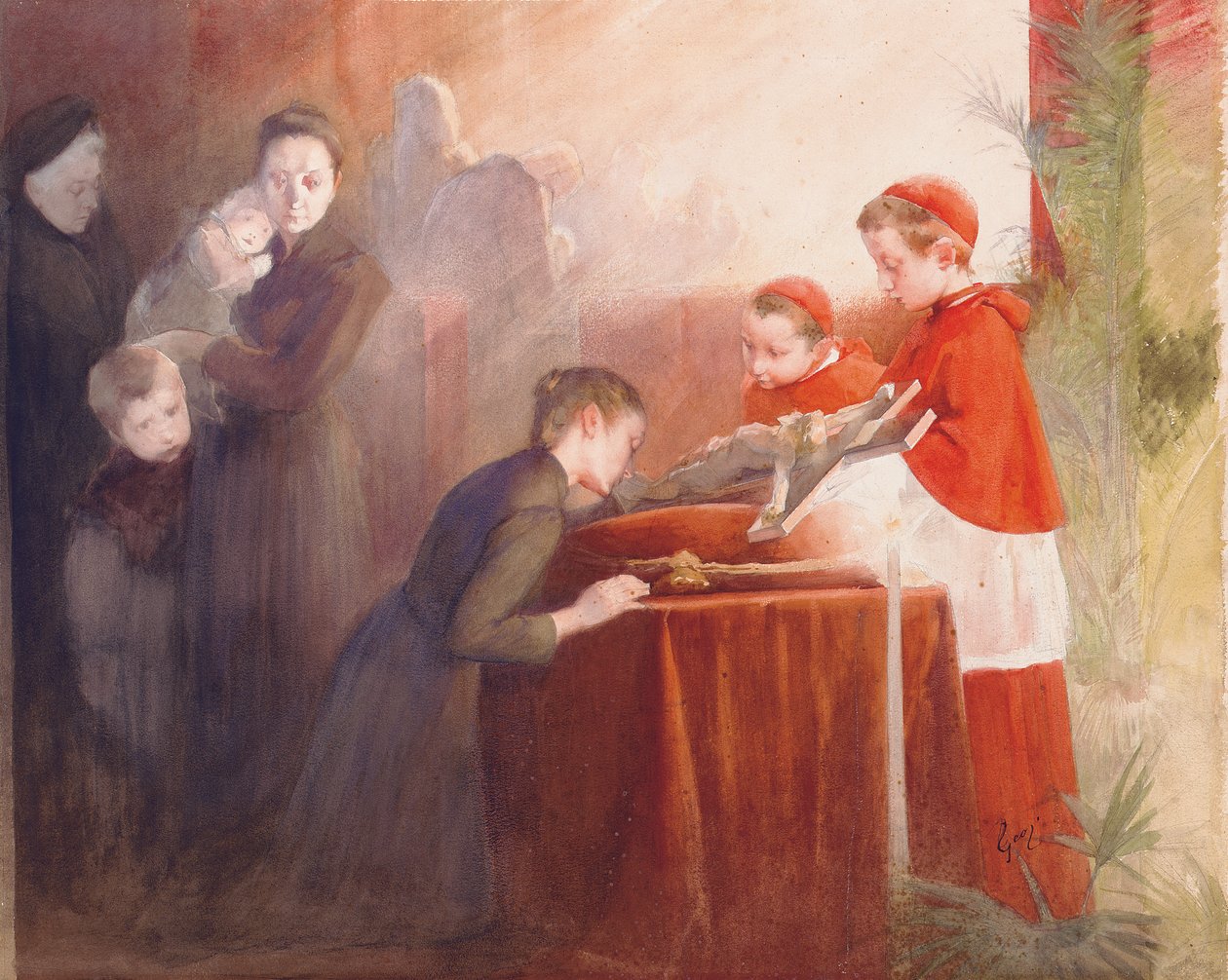 Potwierdzenie autorstwa Henri Jules Jean Geoffroy