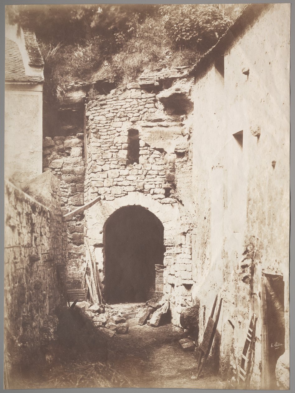Za farmą troglodytów, ok. 1930 r. 1853. autorstwa Henri Le Secq