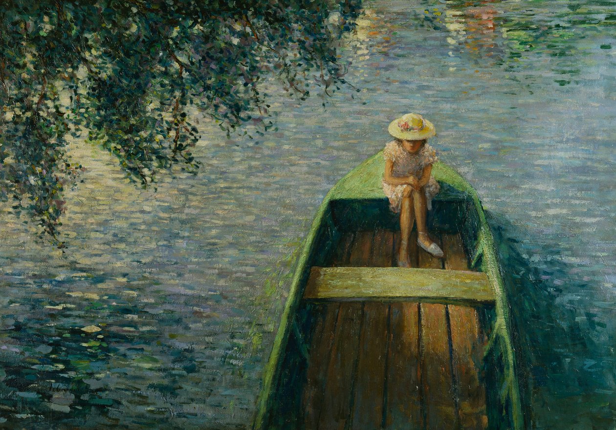 Łódź na Marnie, 1905 autorstwa Henri Lebasque