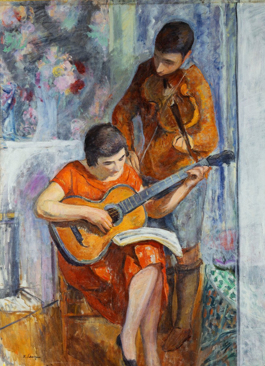 Muzycy; Muzycy, ok. 1930 autorstwa Henri Lebasque