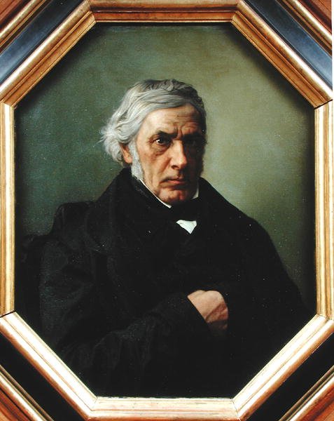 Portret Wiktora Kuzyna (1792-1867) autorstwa Henri Lehmann