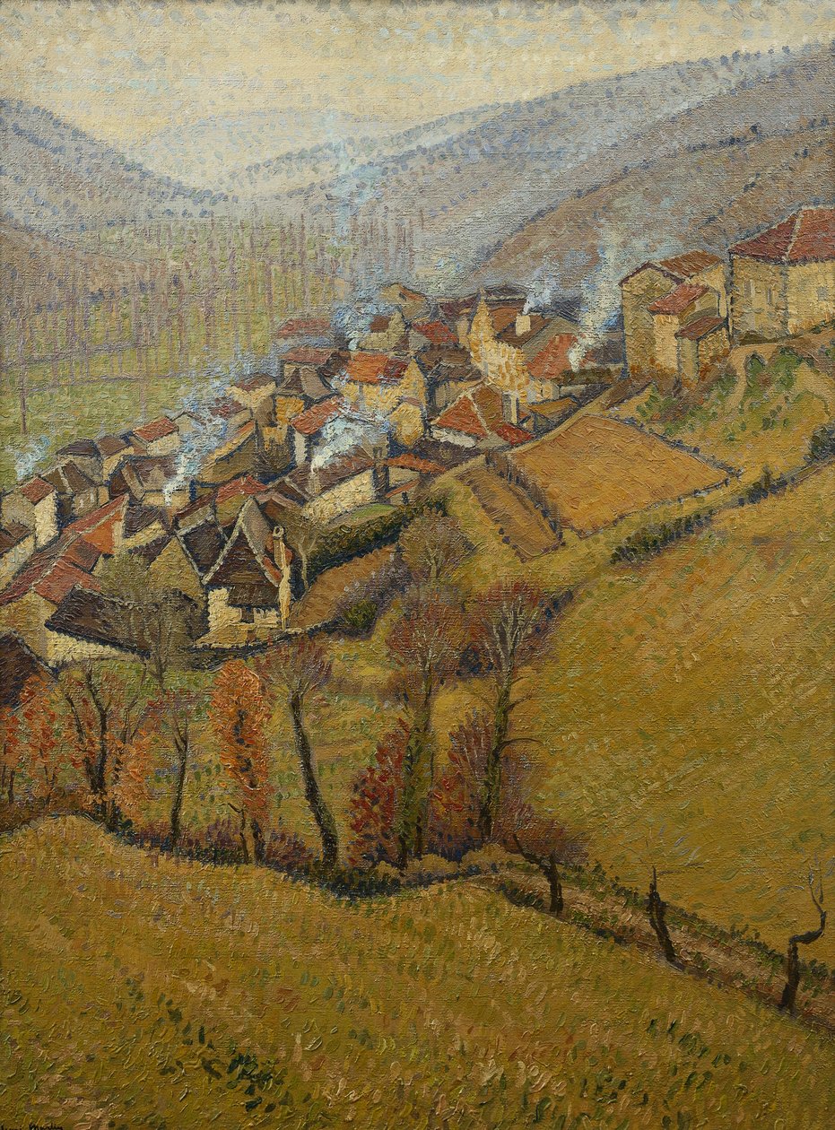 La Bastide du Vert, listopad, autorstwa Henri Martin