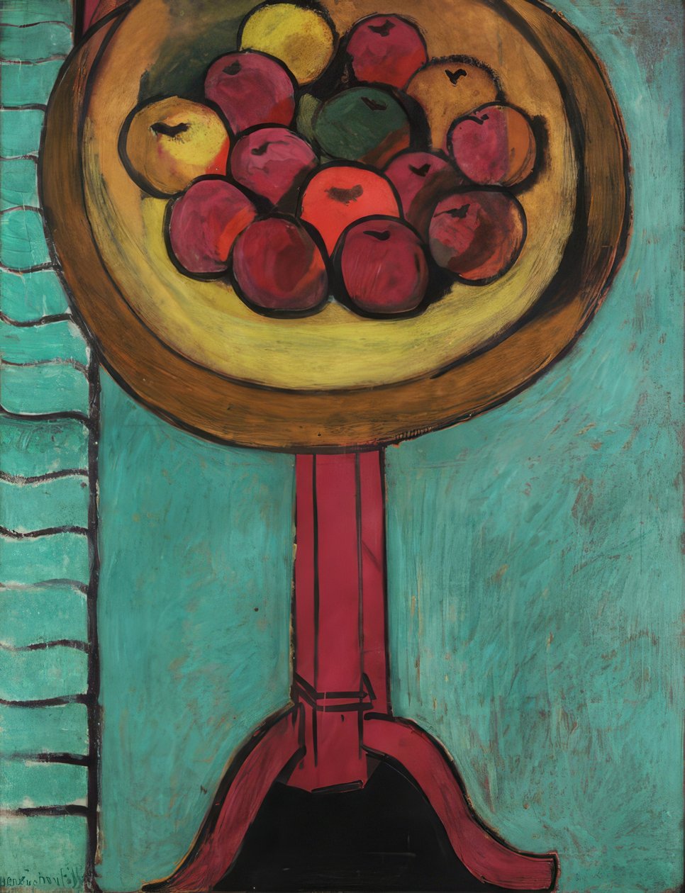 Jabłka autorstwa Henri Matisse