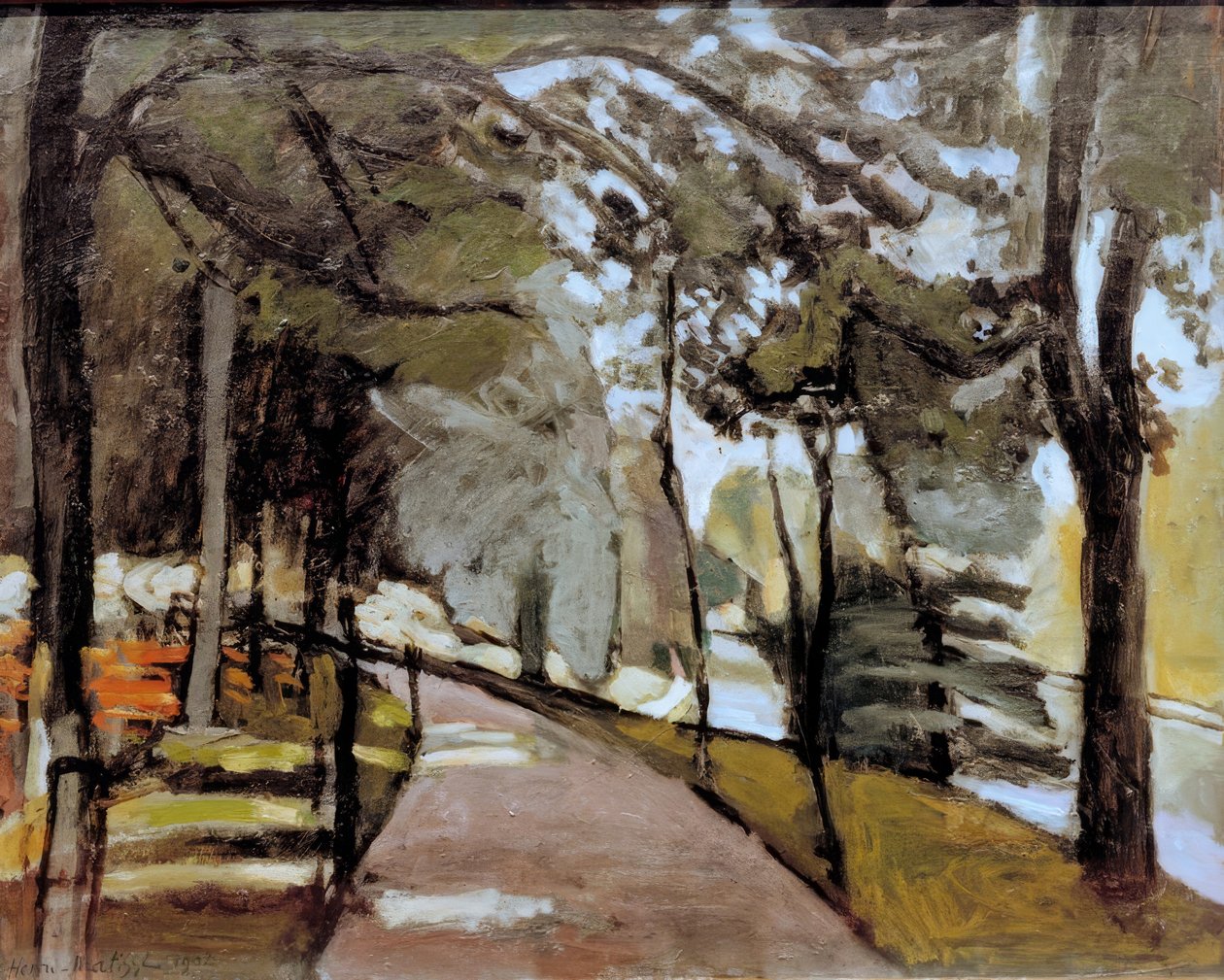 Bois de Boulogne autorstwa Henri Matisse