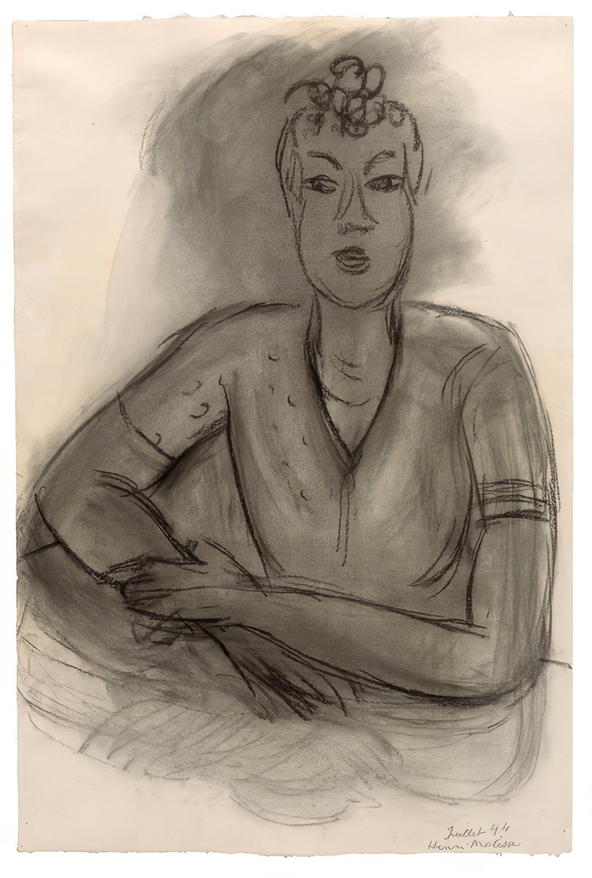 Popiersie kobiety autorstwa Henri Matisse