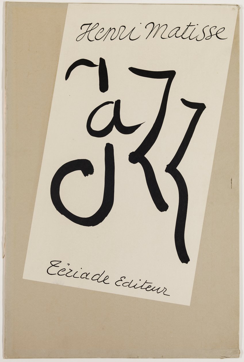 Okładka dla Jazz, ok. 1947 (druk) autorstwa Henri Matisse