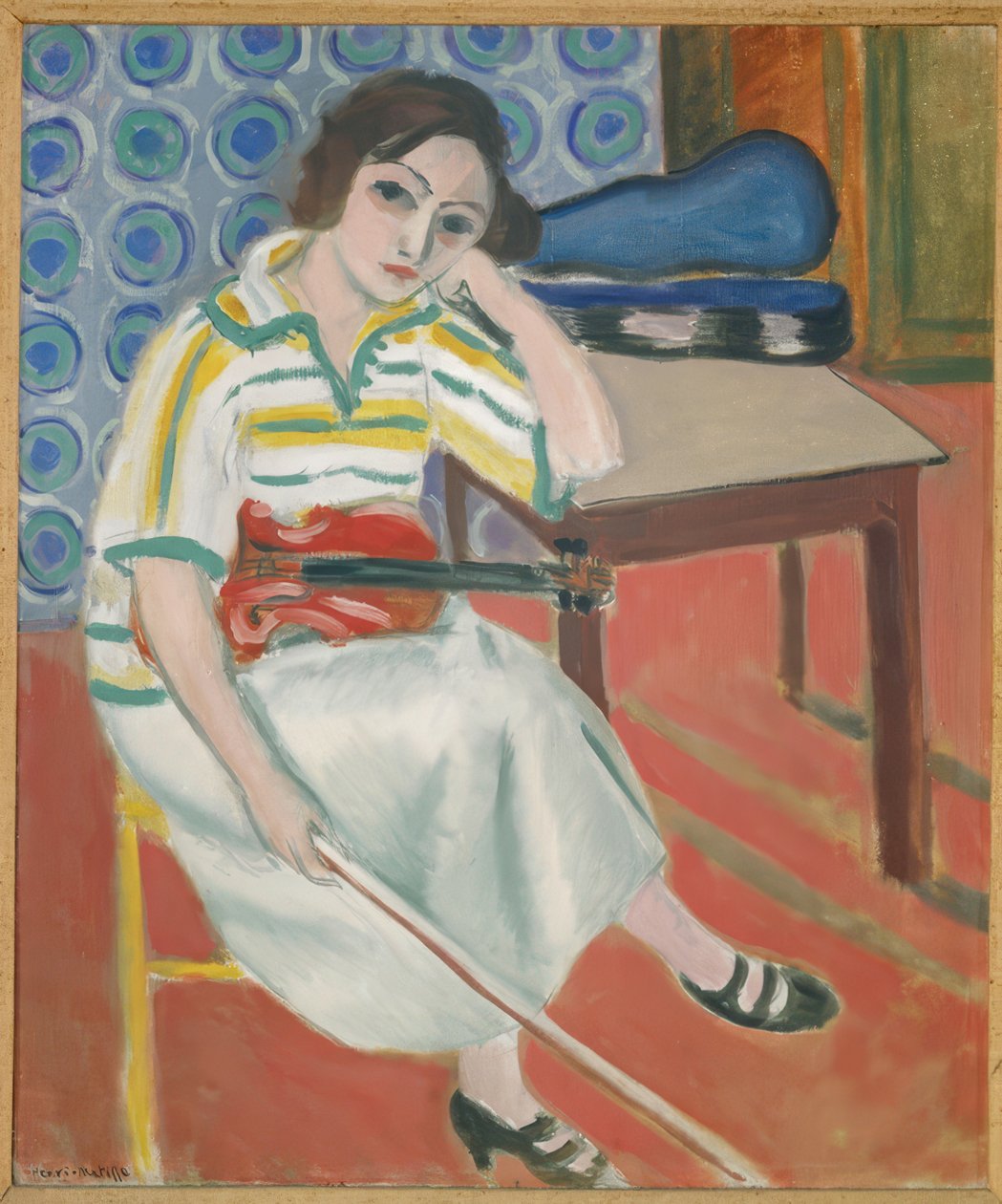 Kobieta ze skrzypcami autorstwa Henri Matisse