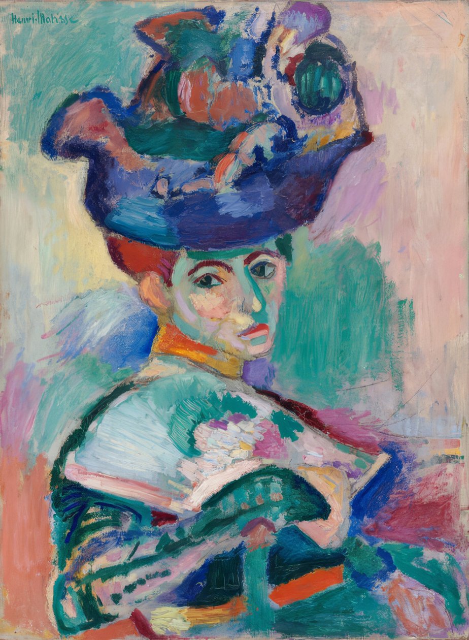 Kobieta w kapeluszu autorstwa Henri Matisse
