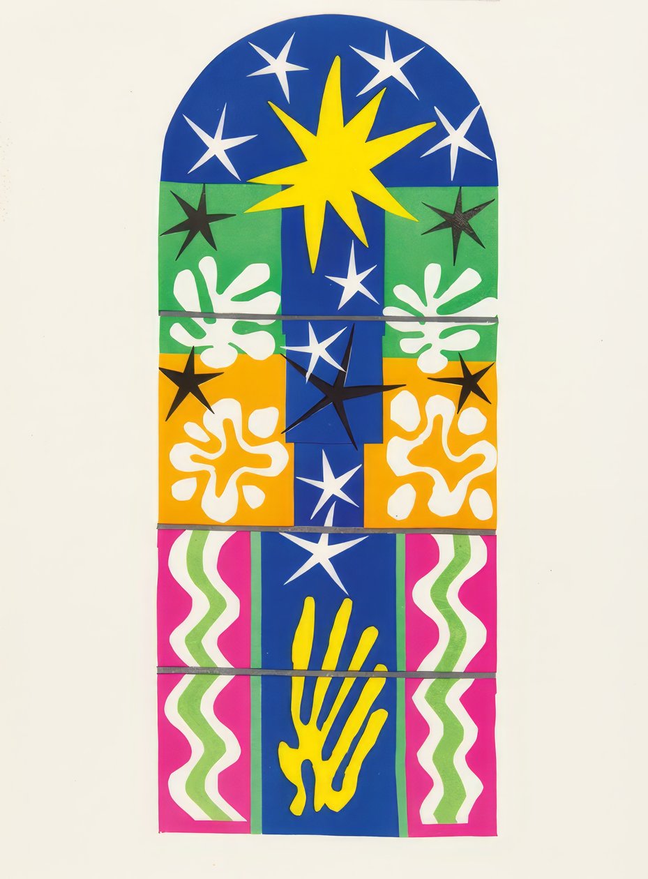 Zbiór ośmiu kolorowych litografii autorstwa Henri Matisse