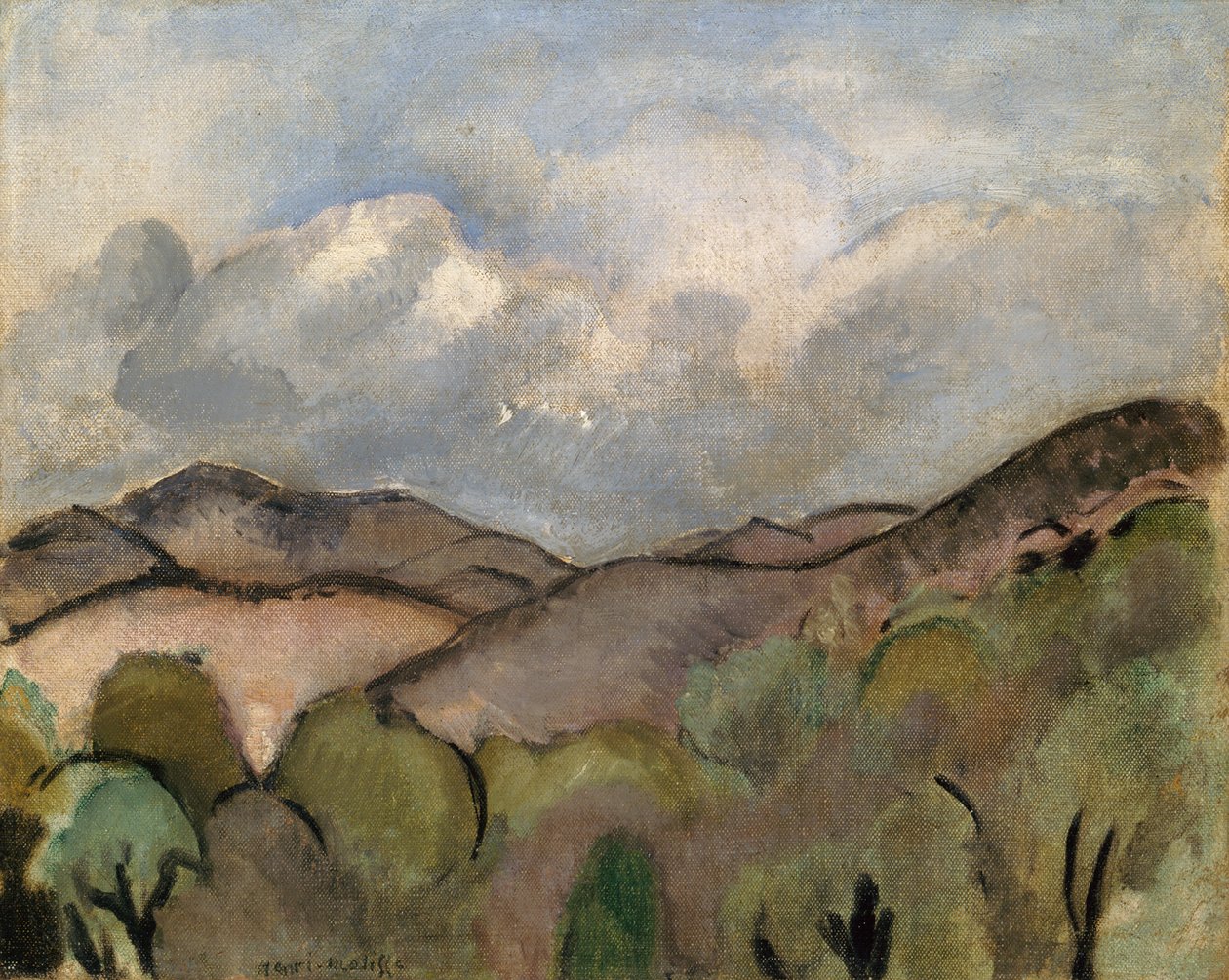 Mont Chauve w Nicei autorstwa Henri Matisse
